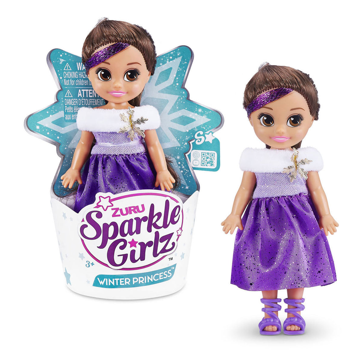 Magdalena de princesa de invierno zuru sparkle girlz