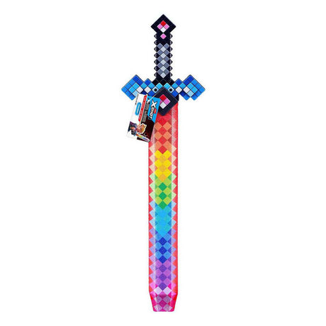 Espada pixelada de espuma Zuru x-shot