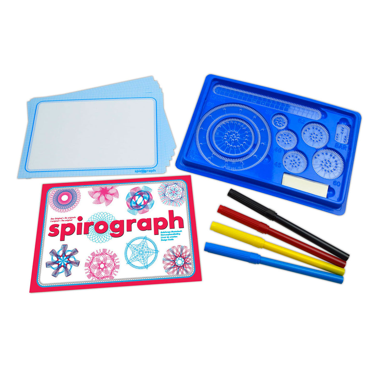 Set básico de espirógrafo