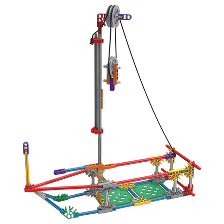 K'nex tallo exploraciones: juego de construcción de palancas y poleas