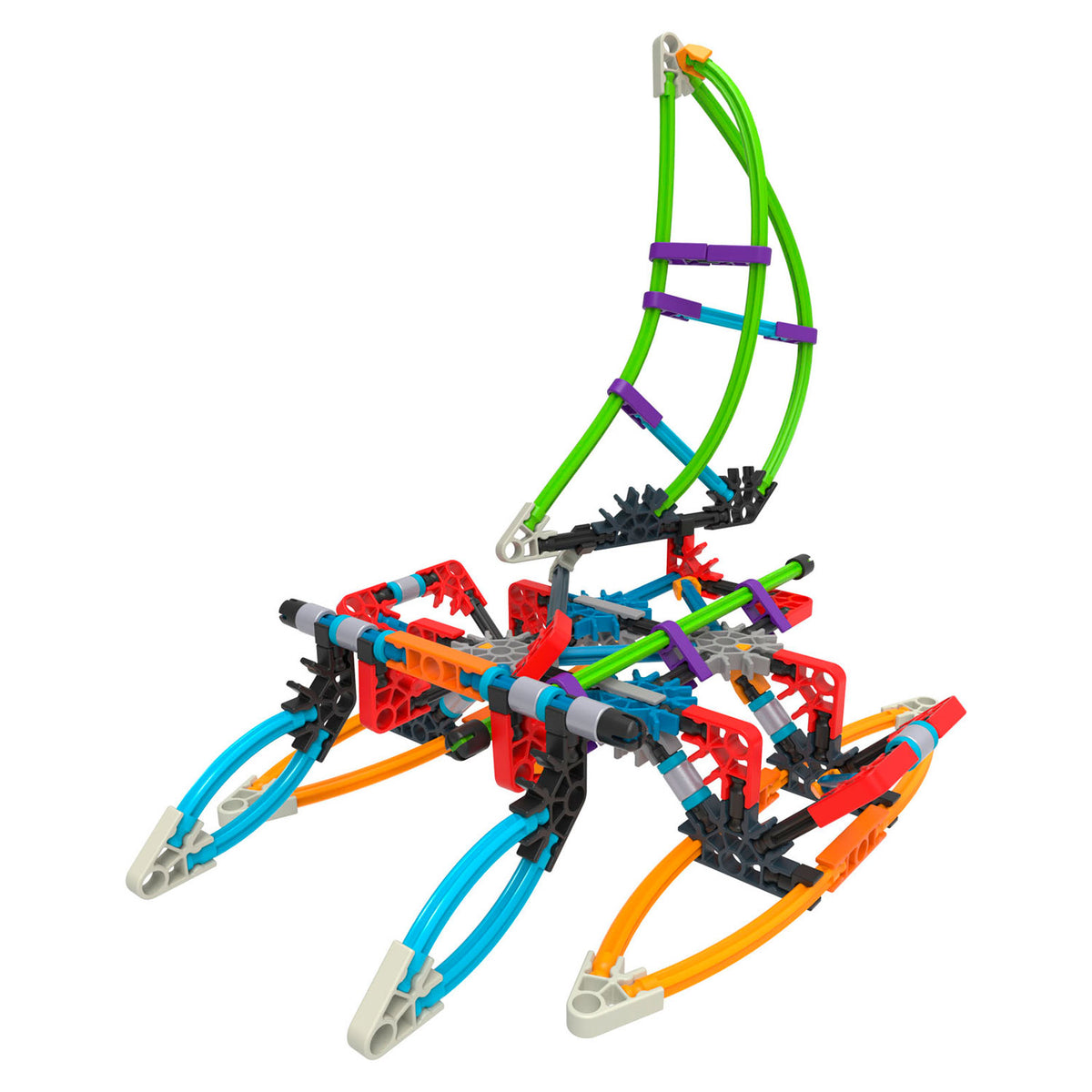 Set de construcción K'nex 60 modelos, 395 piezas.
