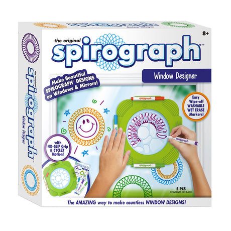Espirógrafo - decorador de ventanas