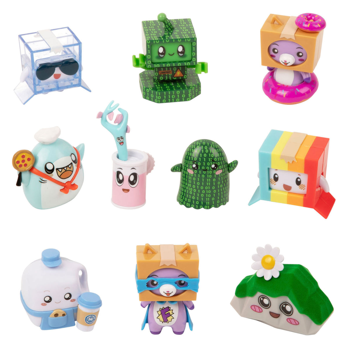 Boti Series 3 Lankybox Mini Mystery Play Figura