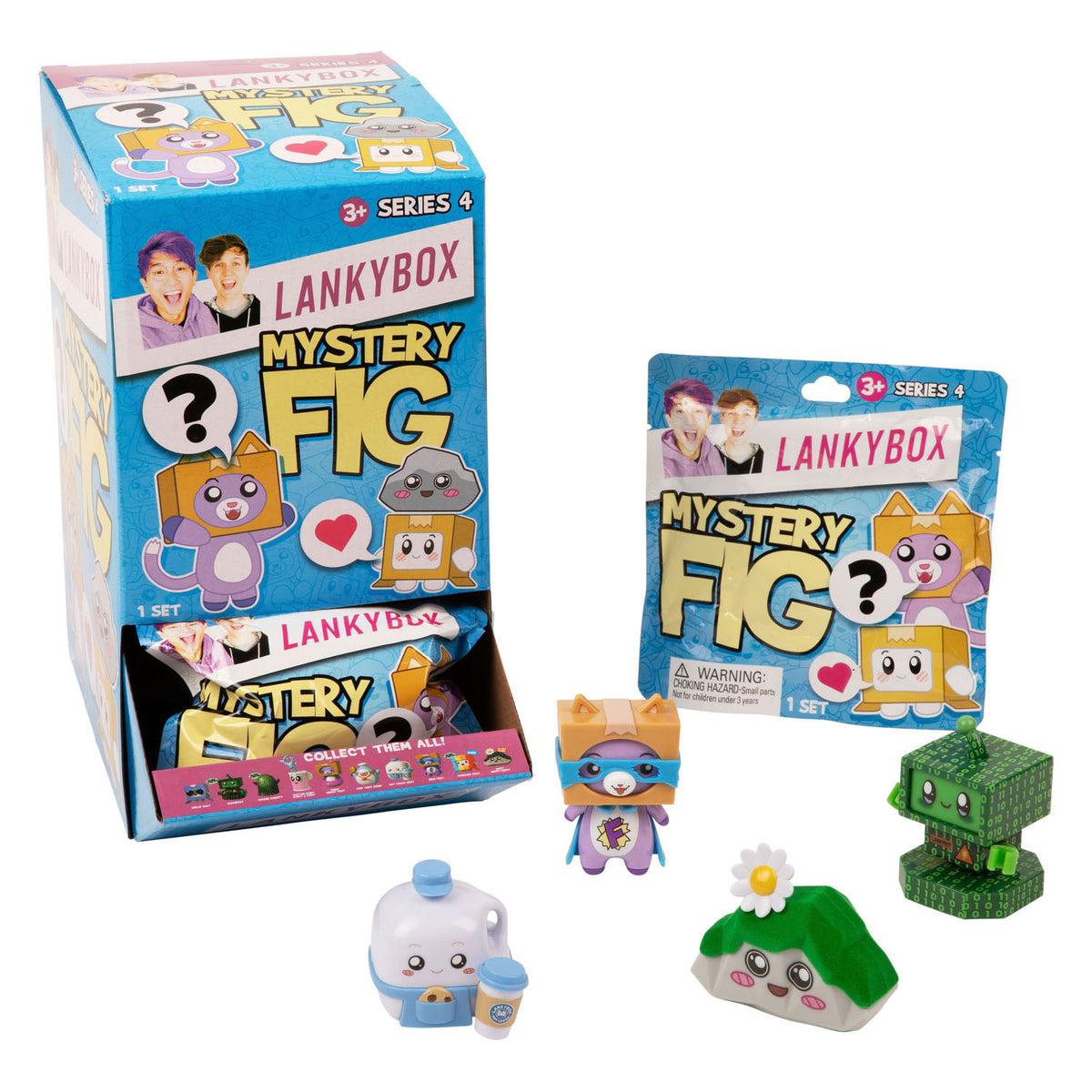Boti Series 3 Lankybox Mini Mystery Play Figura