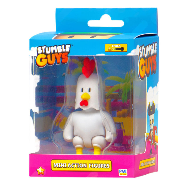Boti Stumble Guys Mini Figura de acción - Chicken