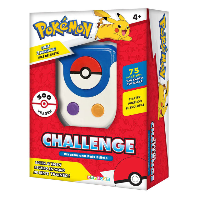Juego de adivinanzas del desafío Boti Pokémon.