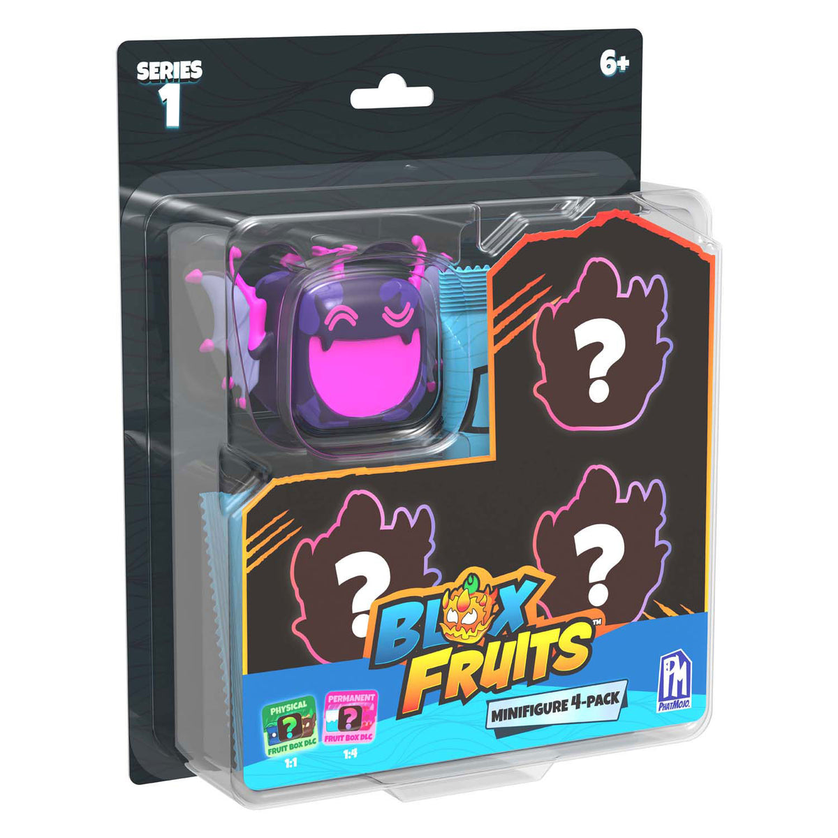 Figuras en miniatura de frutas explosivas de Roblox 4-pack ola 2