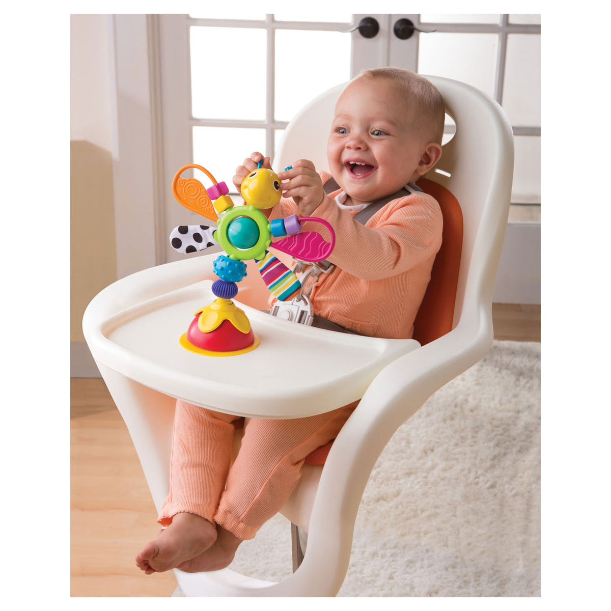 Lamaze freddie la luciérnaga trona de juguete