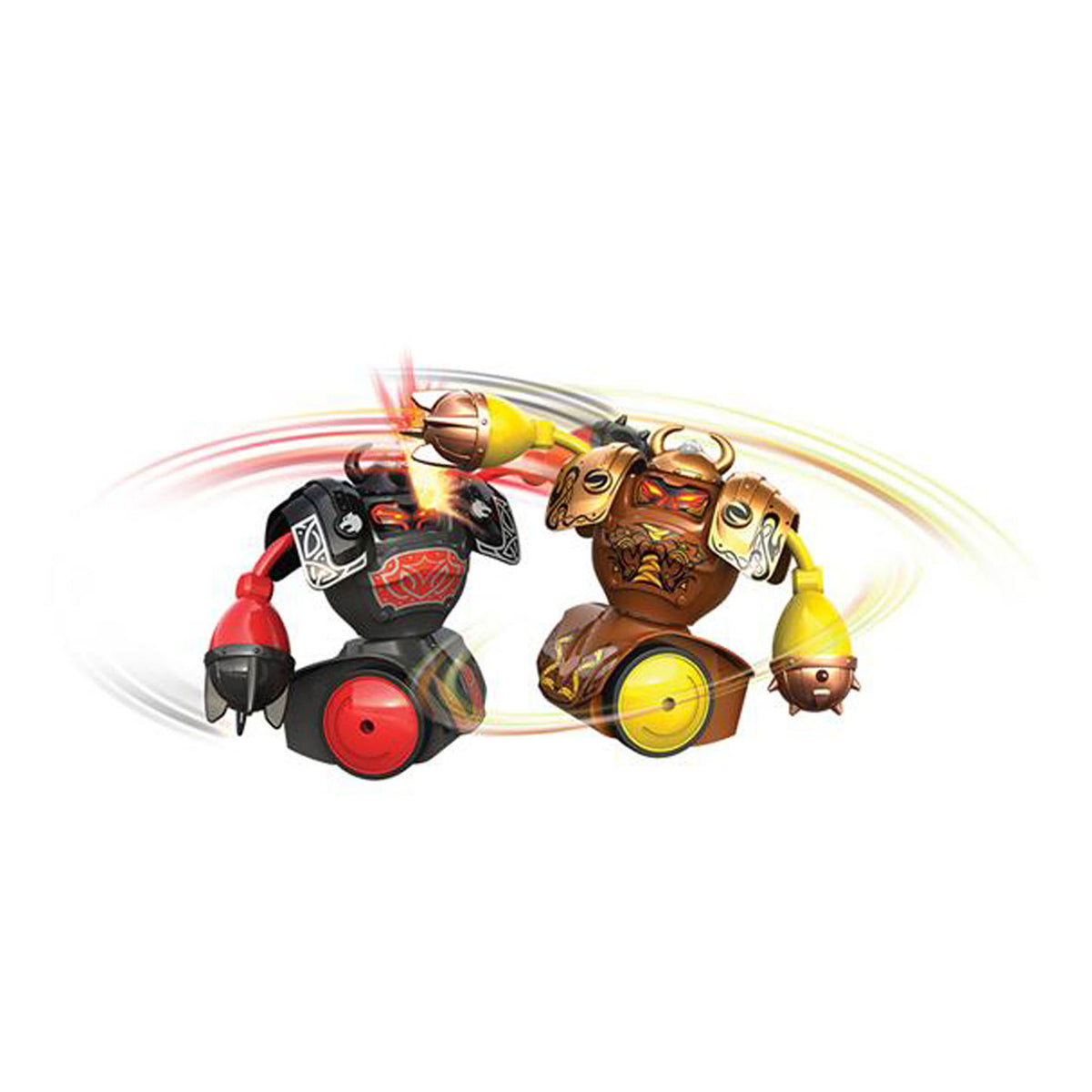 Paquete de batalla vikingo robo kombat iluminado en plata
