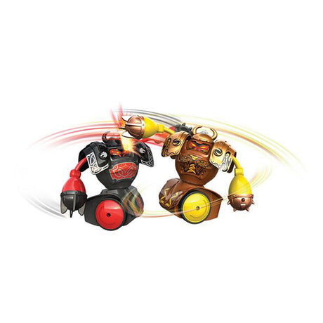 Paquete de batalla vikingo robo kombat iluminado en plata
