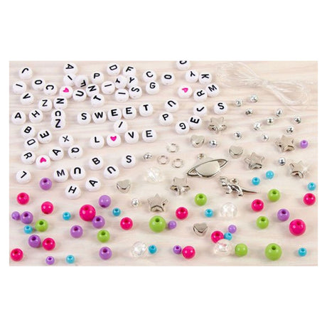 Make it real - diy block letter jewelry set - make 4 unique bracelets with letters