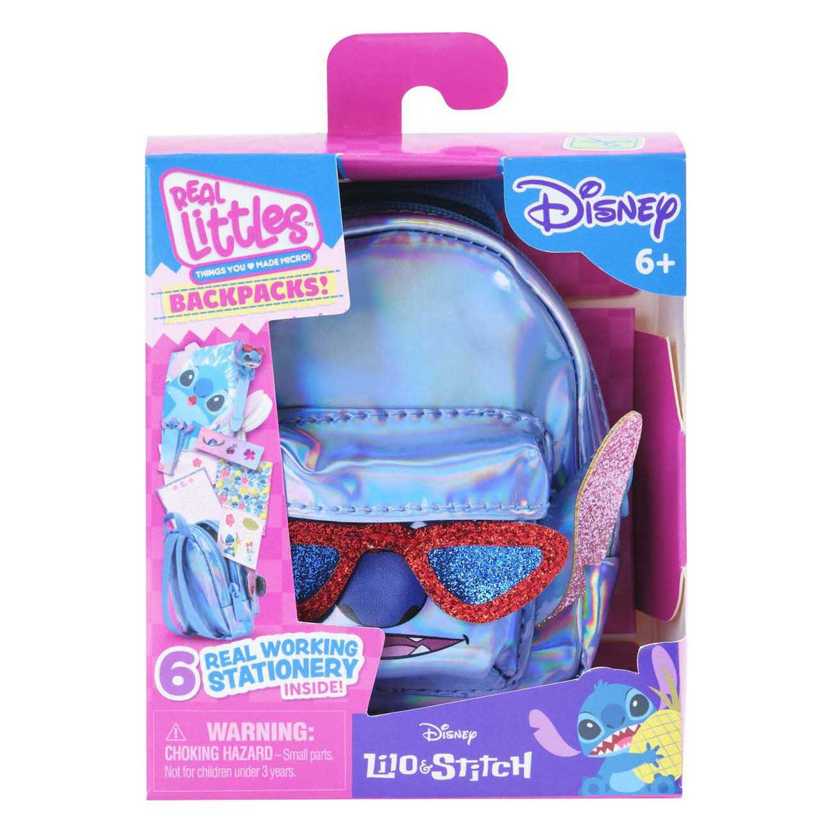 Mochila Spectron real littles stitch con accesorios