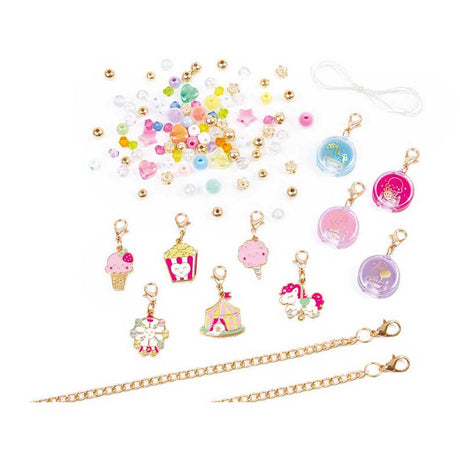 Juego de pulseras con brillo de labios Spectron, joyería artesanal, juguetes creativos.