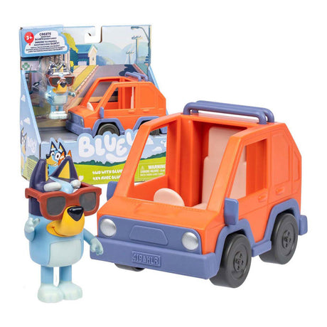 Moose juguetes bluey vehículo básico 4x4 bluey