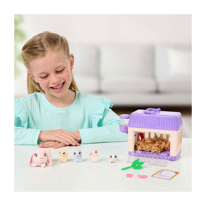 Little Live Pets Mama Sorpresa Mini Set de Juego Conejo
