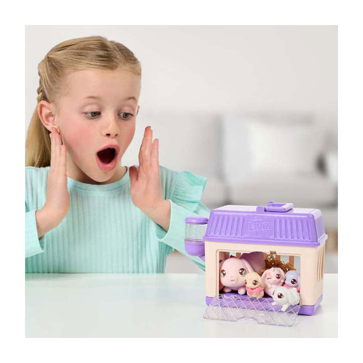 Little Live Pets Mama Sorpresa Mini Set de Juego Conejo