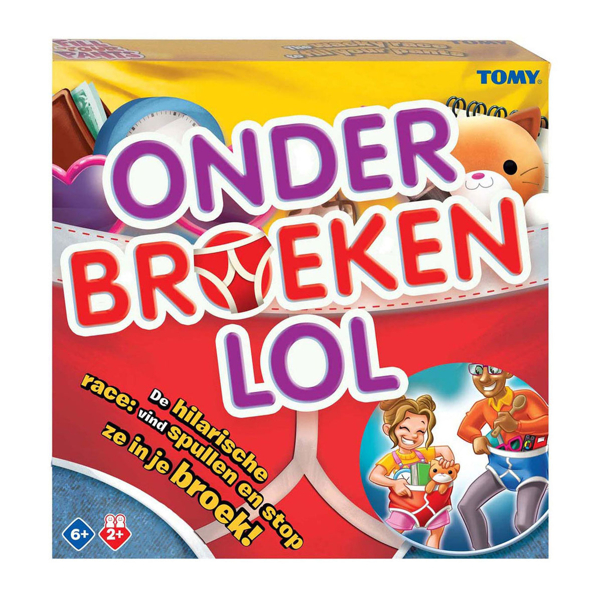 Diversión en ropa interior Tomy: divertido juego familiar