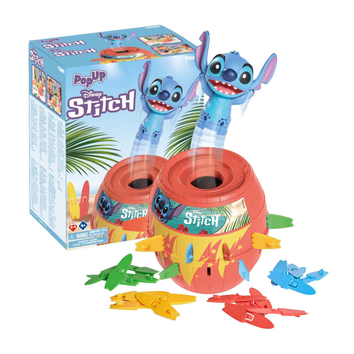 Juego de puntadas emergente Tomy - 2 a 4 jugadores