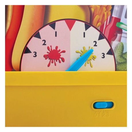 Juego Spectron para atrapar perros calientes con efectos de sonido