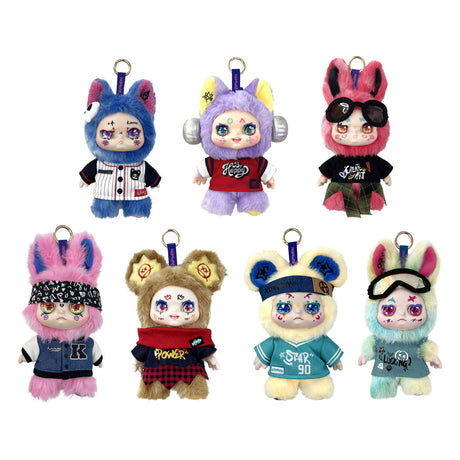 Kimmon - caja ciega con figura de peluche street rock