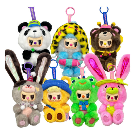 Spectron pop cuppo - figuras coleccionables de la serie animal oso rebelde