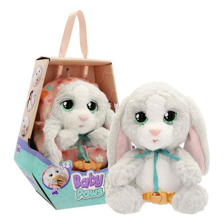 Peluche interactivo conejito Spectron baby paws - 20 cm