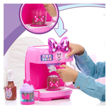 Cafetera de juguete Just Play Disney Minnie Mouse Rise Shine – con sonido ligero