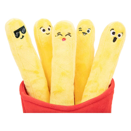 Just play peluches de papas fritas de apoyo emocional - 6 piezas.