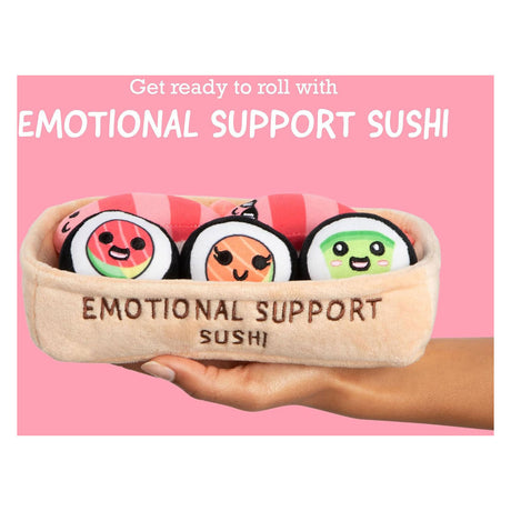 Just play peluches de sushi de apoyo emocional - set de peluche kawaii