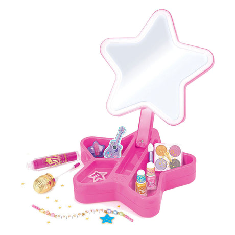 Make it real – estudio de belleza glamuroso detrás del escenario – juego de pulseras de maquillaje