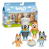 Set de juego de postre Moose Toys Bluey - 4 figuras