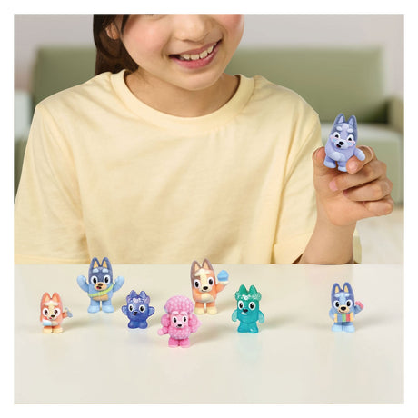 Mini figuras coleccionables Spectron bluey - 2 figuras