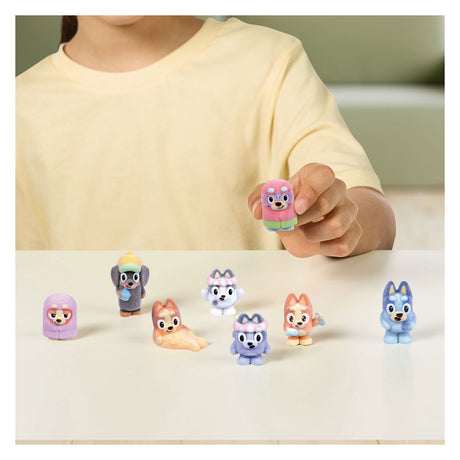 Mini figuras coleccionables Spectron bluey - 2 figuras