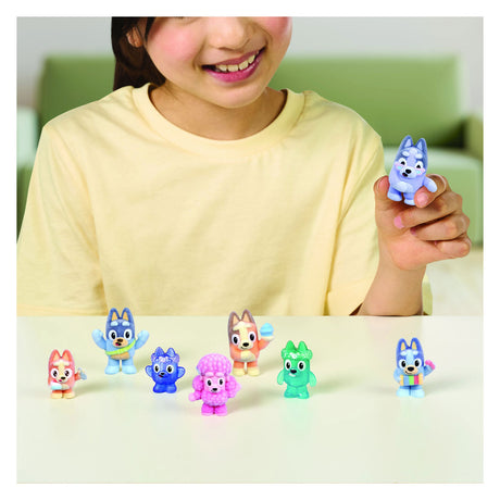 Spectron bluey mini figuras coleccionables de lujo