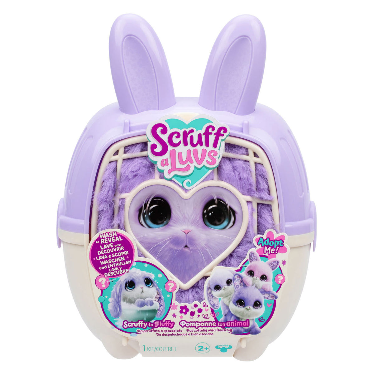 Spectron scruff a luv misterioso conejo de peluche