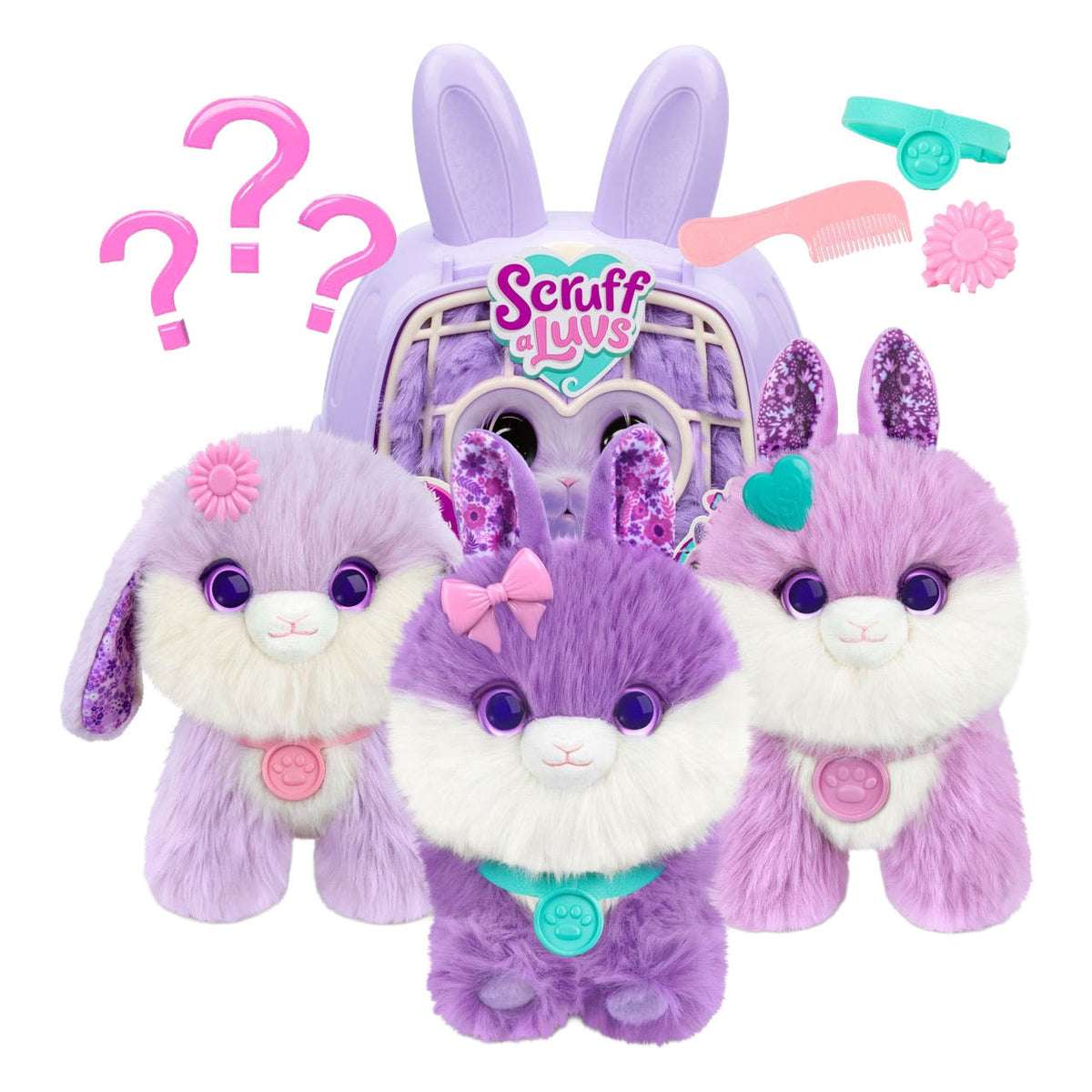 Spectron scruff a luv misterioso conejo de peluche