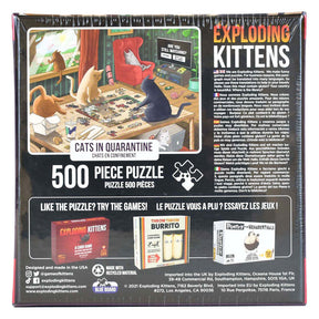 Puzzle de gatitos explosivos de Asmodee, 500 uds.