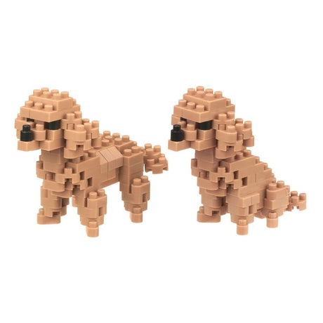 Nanoblock juego de construcción de nanobloques caniche - 170 piezas.