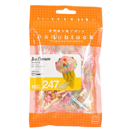 Nanoblock juego de construcción de nanobloques helado - 140 uds.