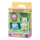 Época Sylvanian Familys 5456 bebé gato persa