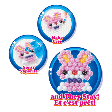 Kit básico de manualidades con cuentas Scapino aquabeads - azul