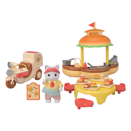 Puesto de hamburguesas Sylvanian Families 5757