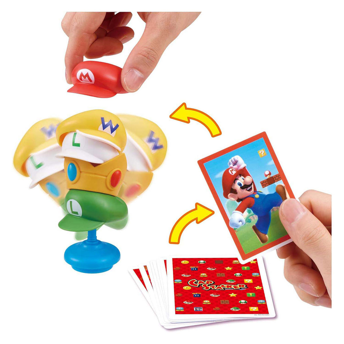 Epoch el juego de equilibrio super mario cap stacker