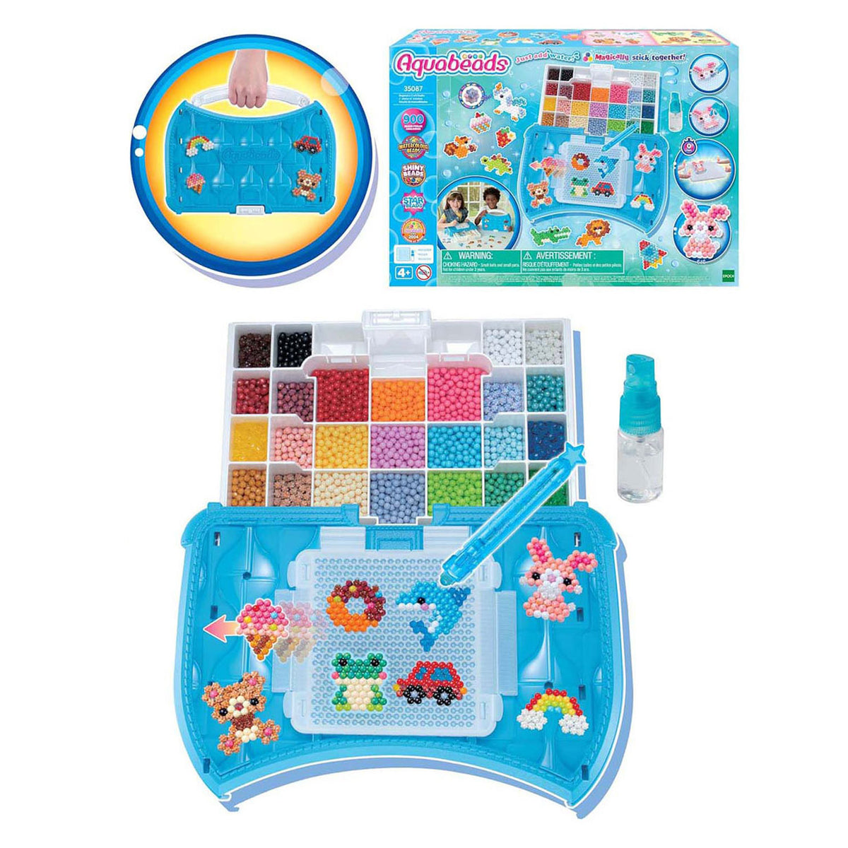 Estudio de maletas para principiantes Aquabeads