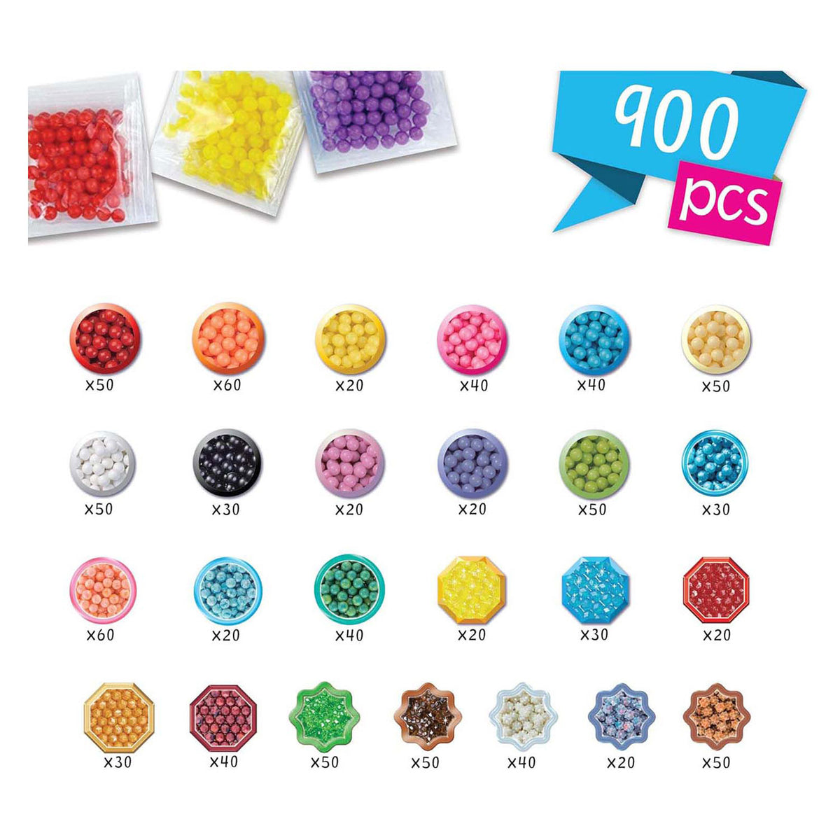 Estudio de maletas para principiantes Aquabeads