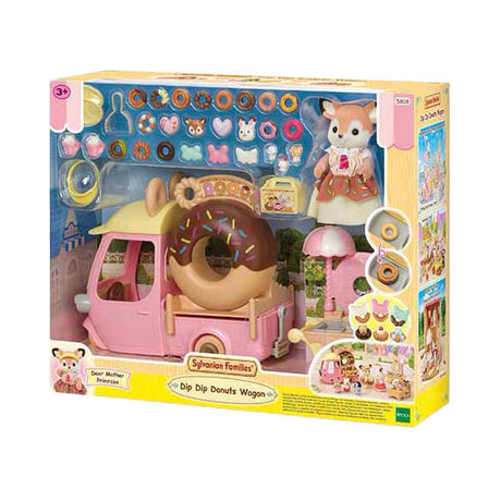 Familias Sylvanian 5808 carrito de donas dip dip