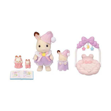 Familias Sylvanian 5806 sueño soñoliento conjunto hermano-hermana