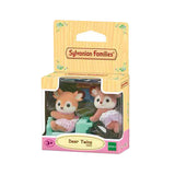 Sylvanian family 5800 ciervos gemelos - 2 figuras de juego suaves y aterciopeladas