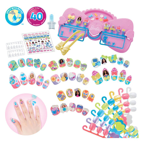 Kit de diseño de Barbie para salón de uñas Aquabeads