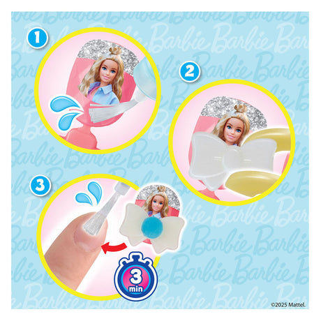 Kit de diseño de Barbie para salón de uñas Aquabeads